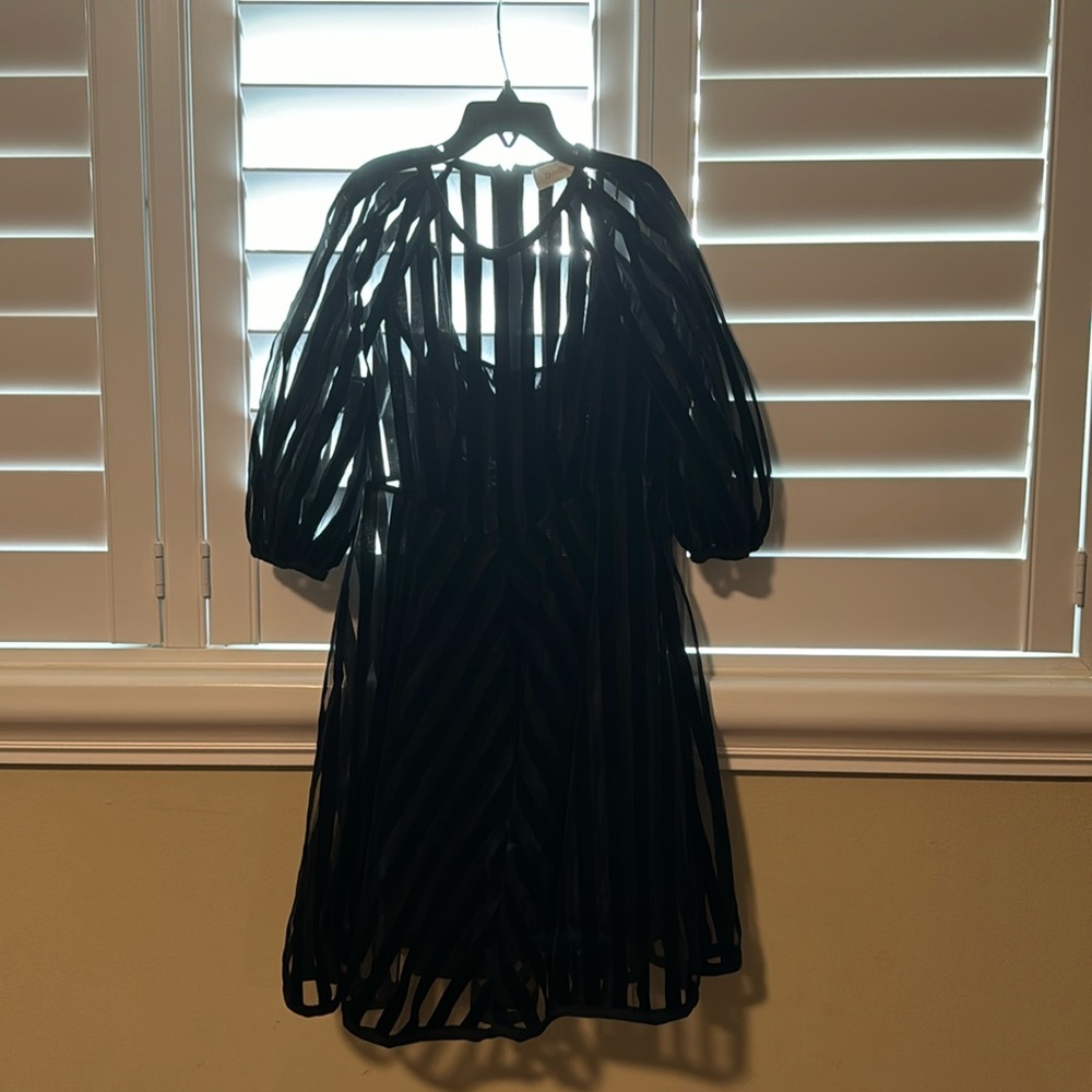 Zimmerman mini dress with puff sleeve